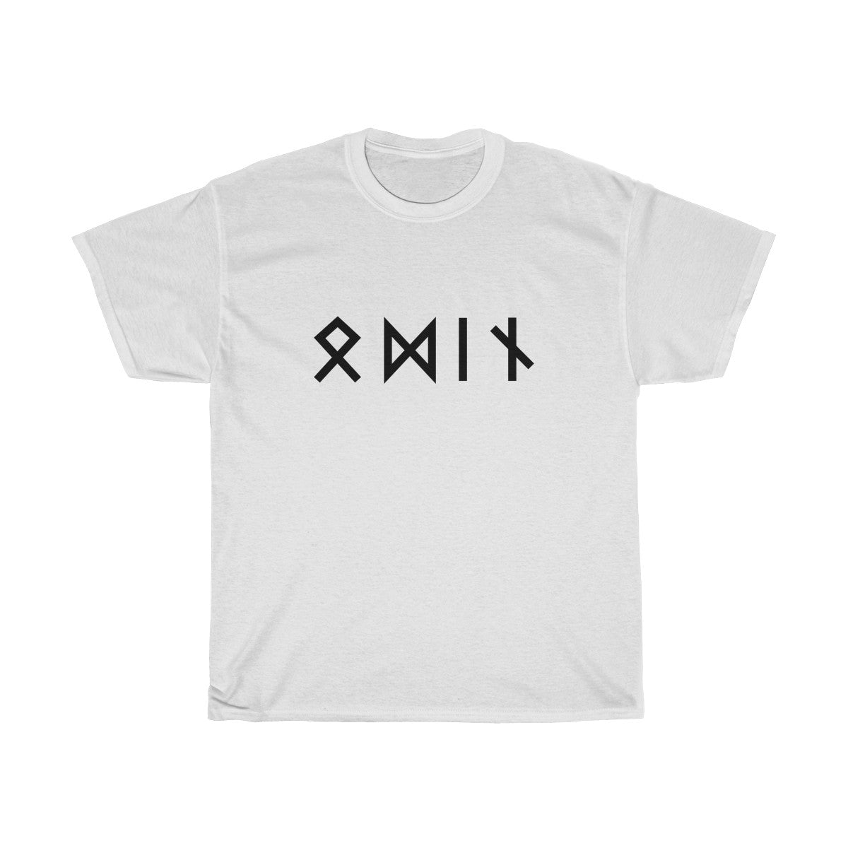 TheNorseWind Custom Viking T-Shirt, Name in Runes Yggdrasil Ravens Tee S-5xl Black / M