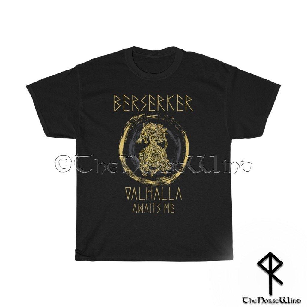 Vikings of Valhalla US Golden Viking Shirt Black / XL