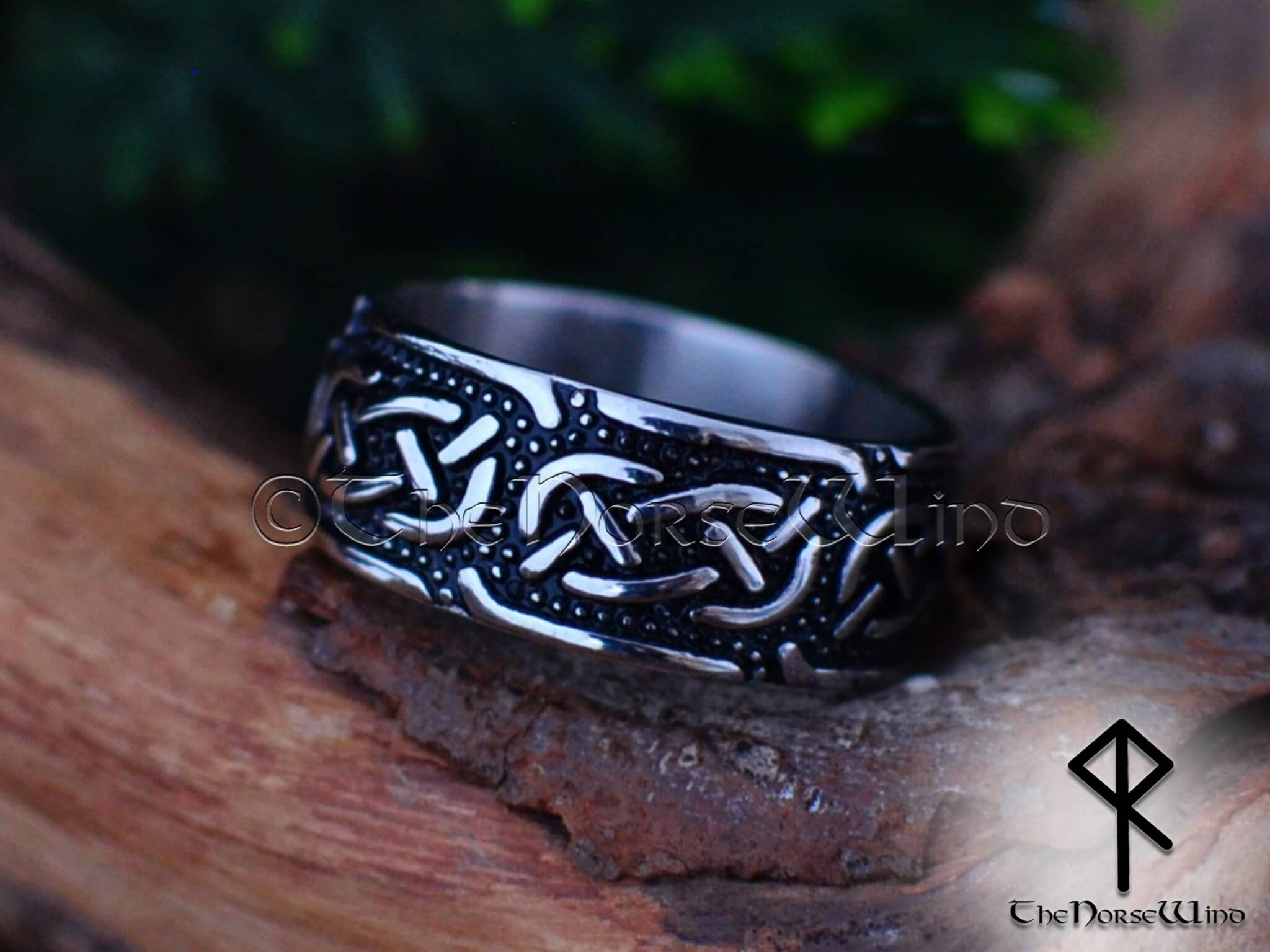 Viking Wedding Rings - Handcrafted Norse Wedding Bands | The Norse Wind