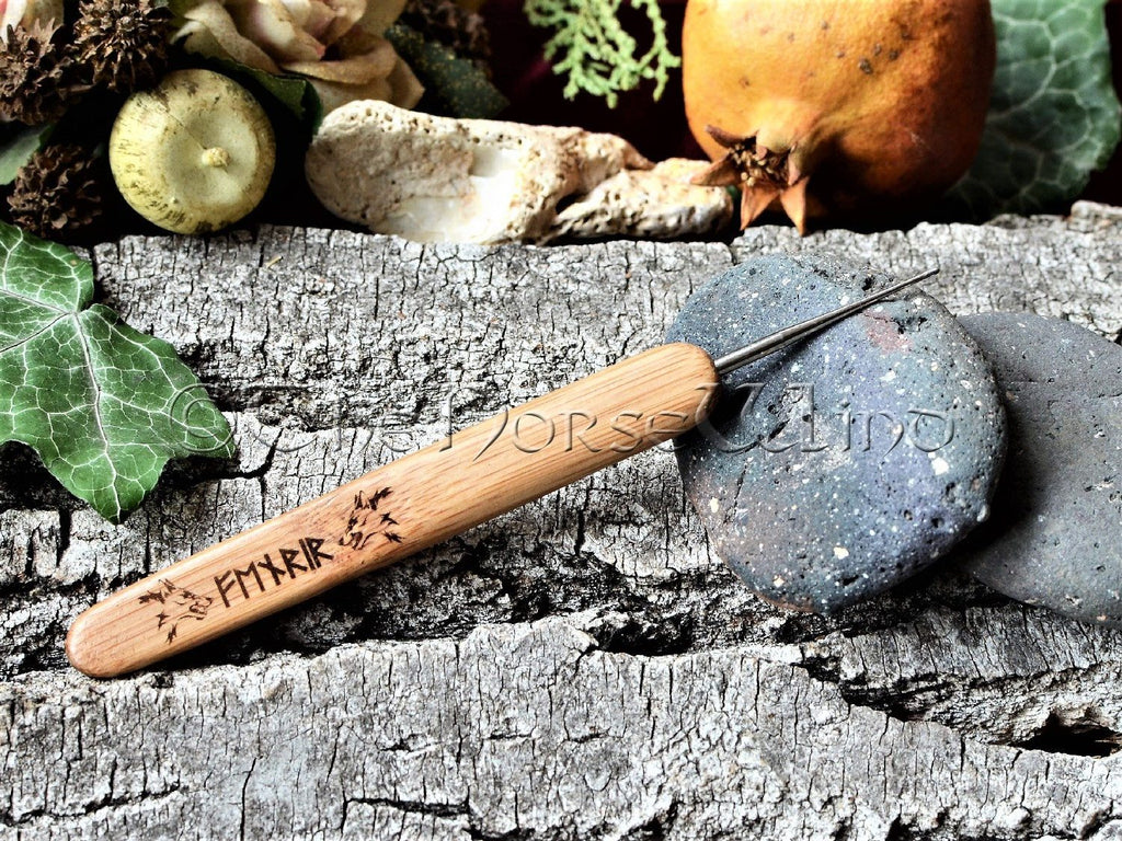 Viking Dread Bead Crochet Hook, Fixing Dreadlock Hook Needles TheNorseWind