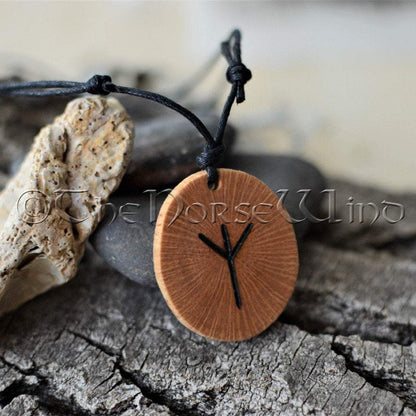 Rune Necklace Viking Jewelry Rune Symbol of Your Choice Elder Futhark Norse Runes Protection Amulet Norse Mythology Wicca Talisman Pagan TheNorseWind