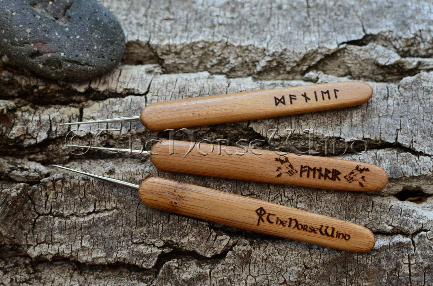 Viking Dread Bead Crochet Hook, Fixing Dreadlock Hook Needles TheNorseWind