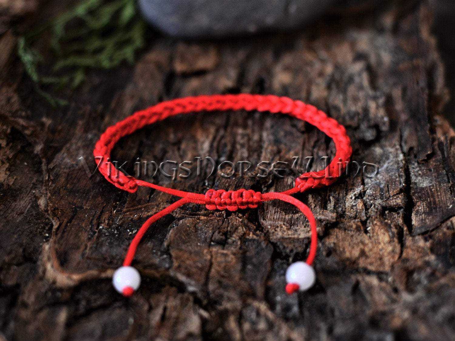 2Pcs Lucky Red String Bracelet Kabbalah Good Luck Amulet 7 Knots Protection  Lt at Rs 1379.00 | गोल्ड प्लेटेड ब्रेसलेट - Rajeshwar Impex, Mumbai | ID:  2851663043591