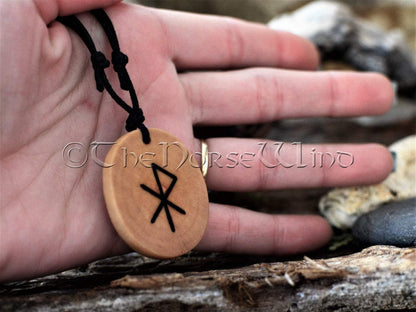 Love Amulet Viking Runes Amulet Attract Love Bind Rune Necklace Love Talisman Handmade Elder Futhark Asatru Norse Mythology Wicca Pagan TheNorseWind