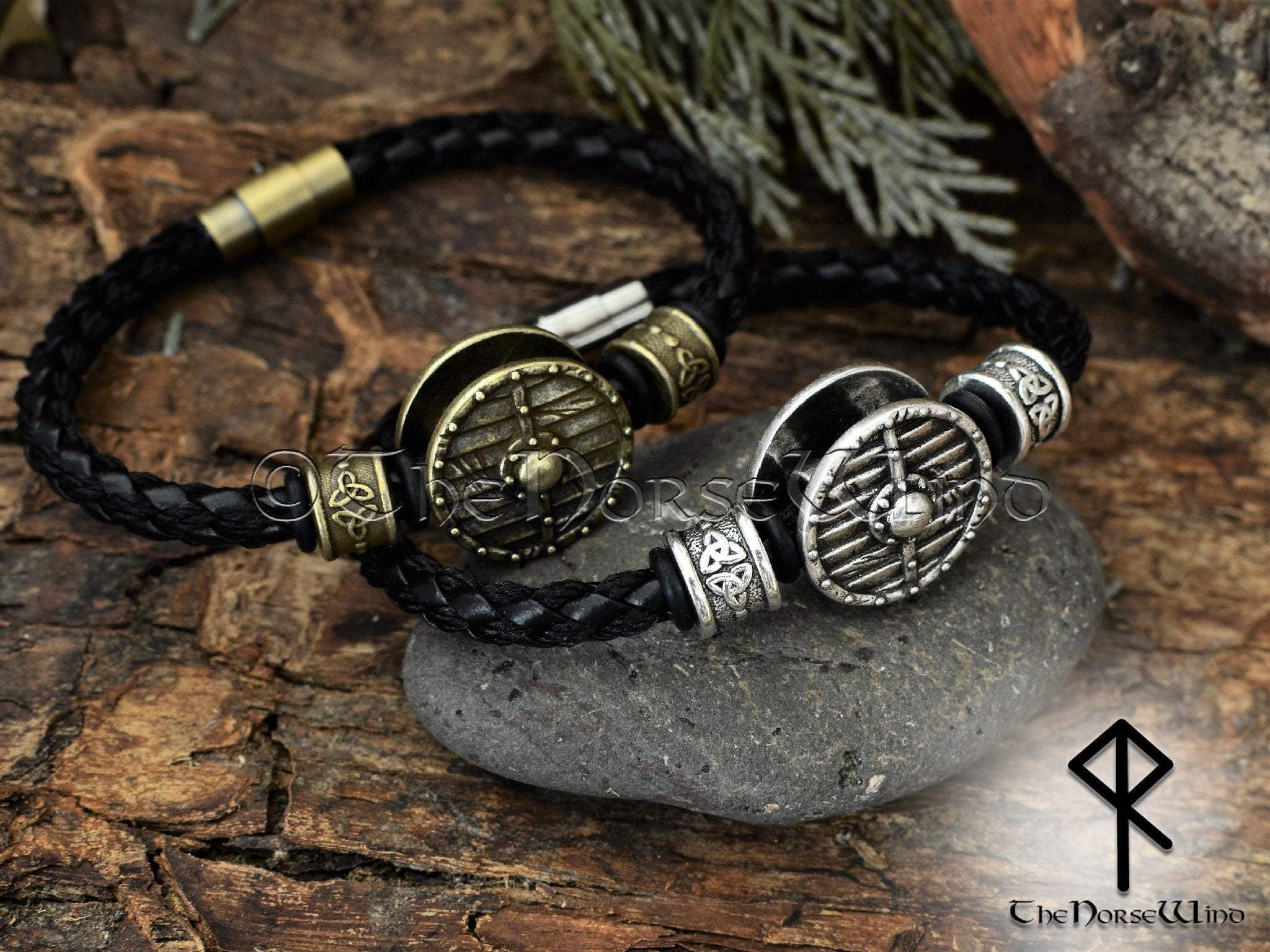 Viking compass deals bracelet