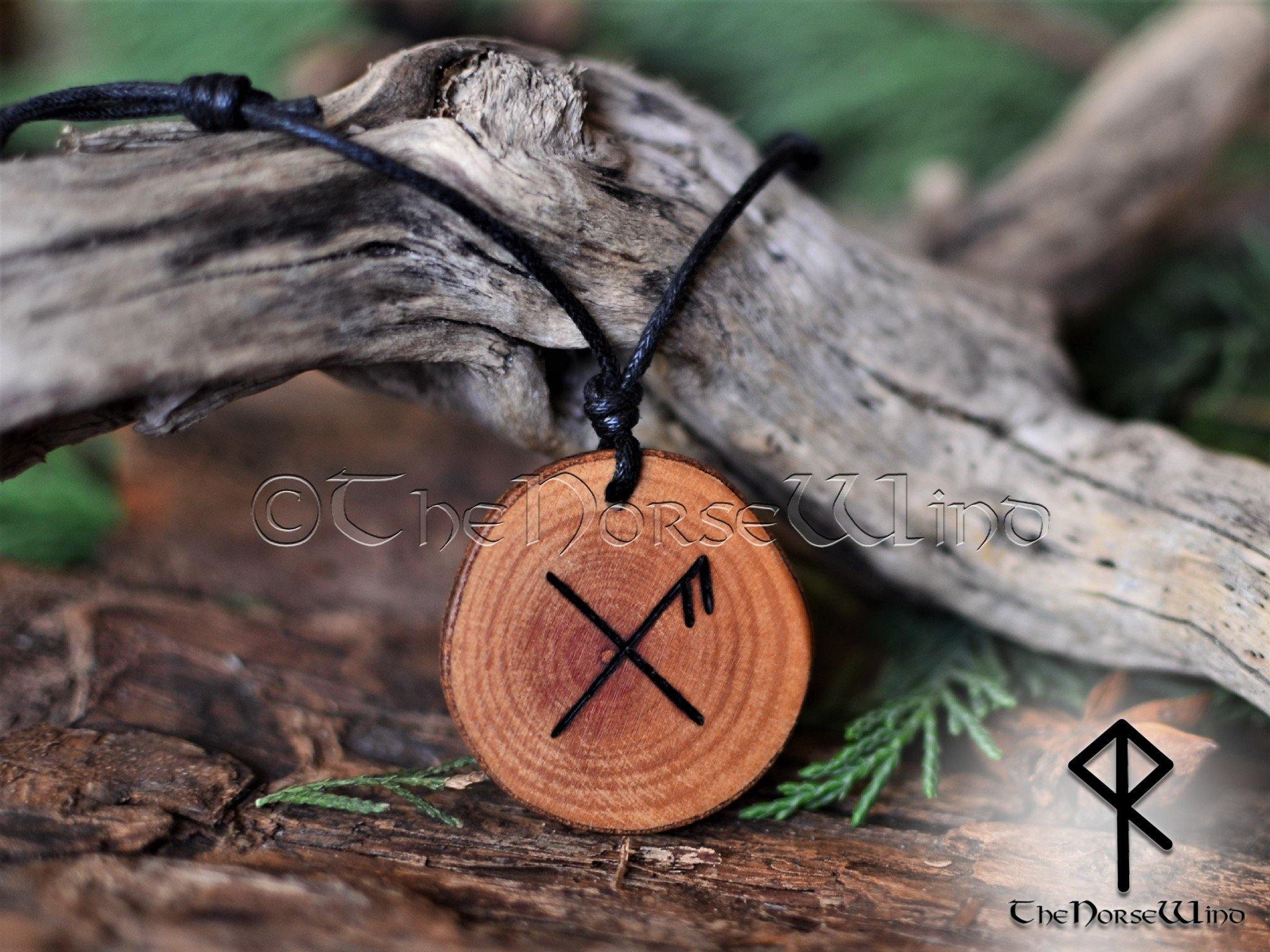 Viking Runes Necklace 