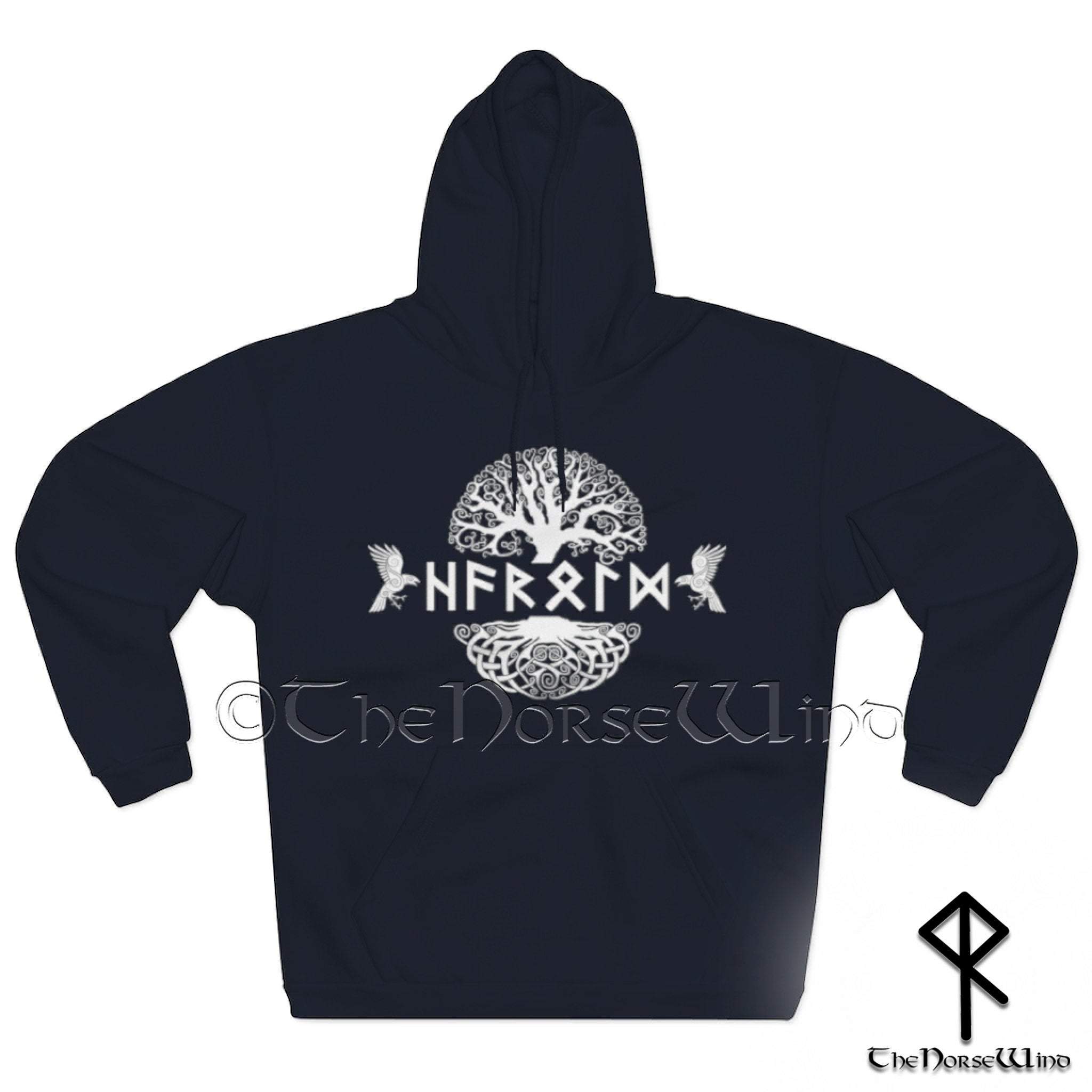 Viking rune hoodie hot sale