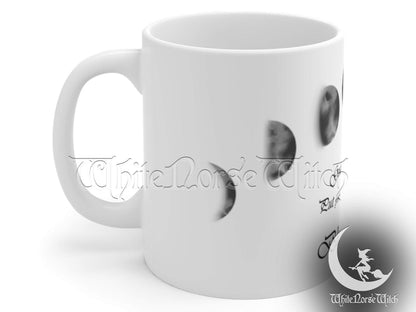 Moon Phase Mug, Blessed Be Wicca Coffee Mug TheNorseWind