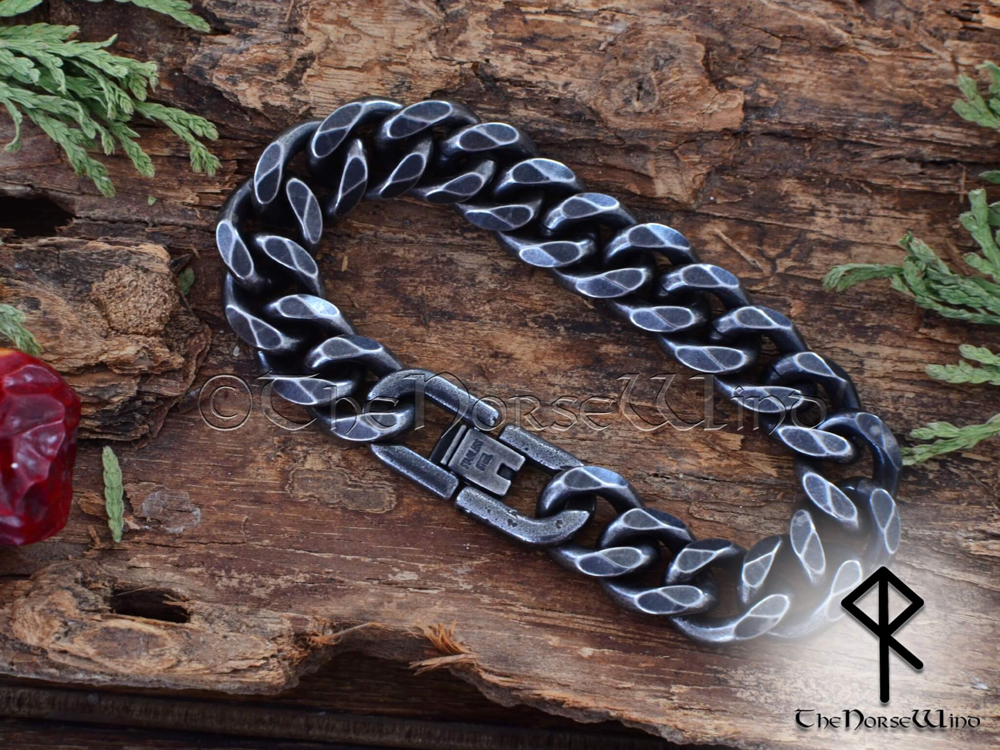 Steel chain online bracelet