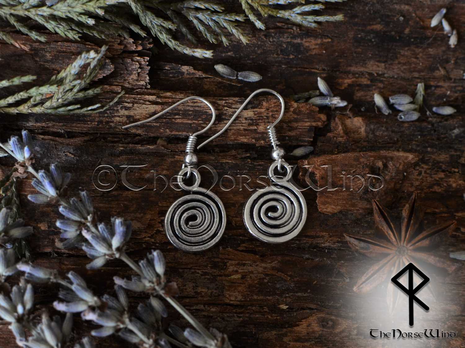 Africa Spiral Earrings - RSA Made