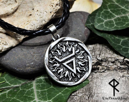 Loki Pendant, Veles Slavic Viking Necklace - TheNorseWind