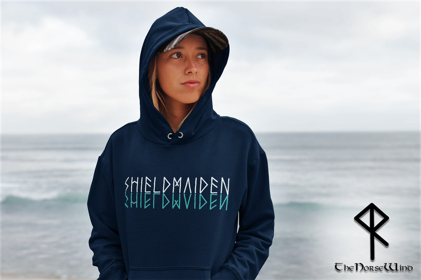 Viking Hoodie Shieldmaiden Norse Women's Sweatshirt